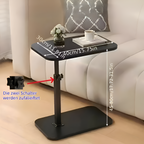 Mesa Lateral Ajustable Minimalista - Funcional