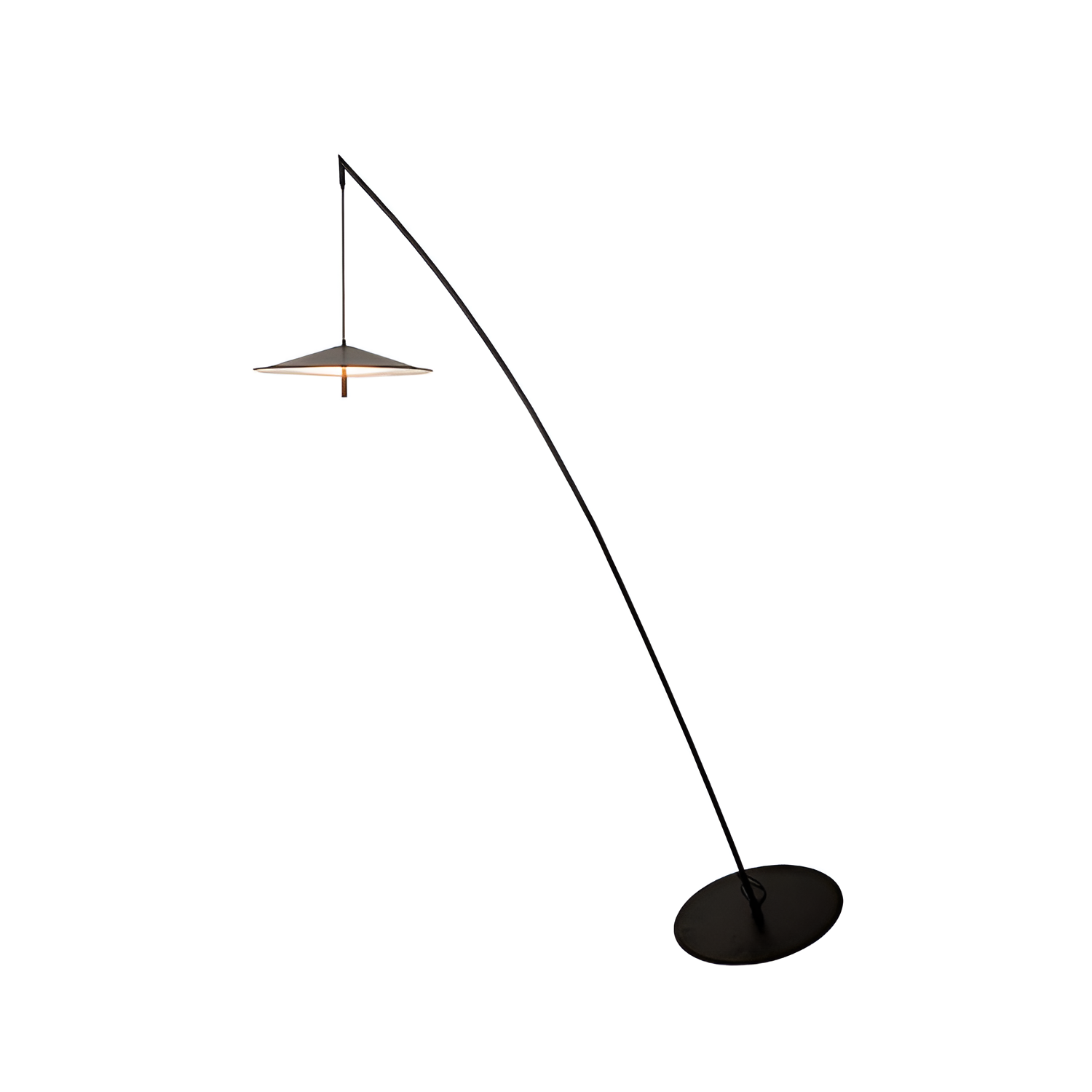 Lámpara de Pie Alargada Minimalista - Cantiléver