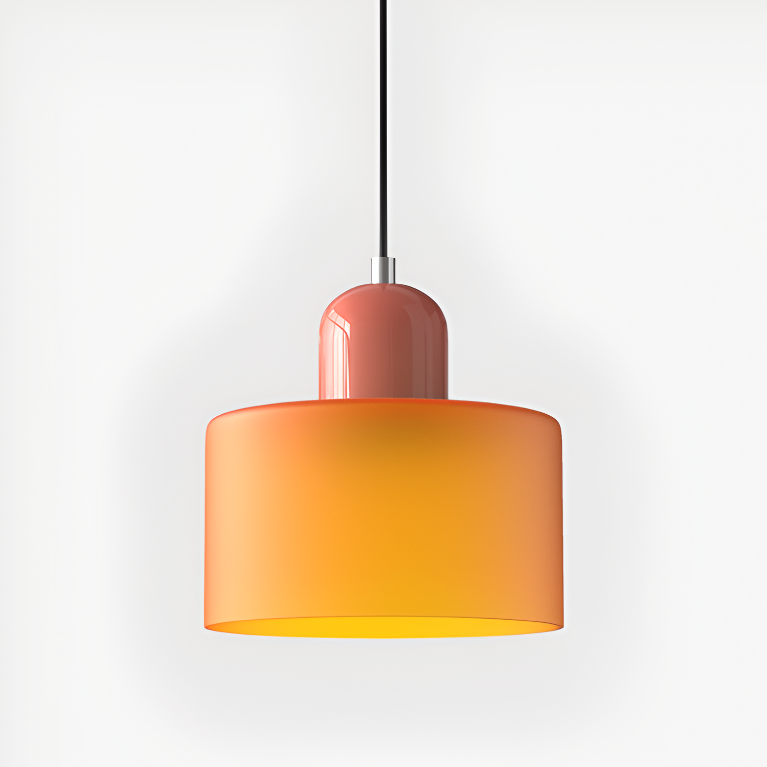 Lámpara Colgante Bicolor Moderna - Luz de Techo Minimalista
