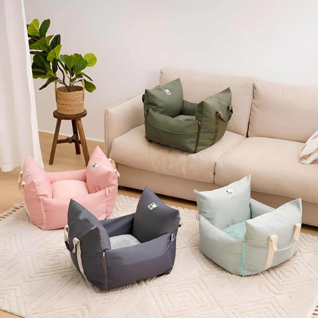 Cojín Acolchado Monocromático para Asiento - Ajustable