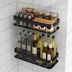 Caddy de Pared Adhesivo Minimalista - Ahorro de Espacio