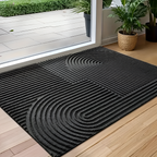Alfombra de Entrada con Textura Geométrica - Diseño Moderno