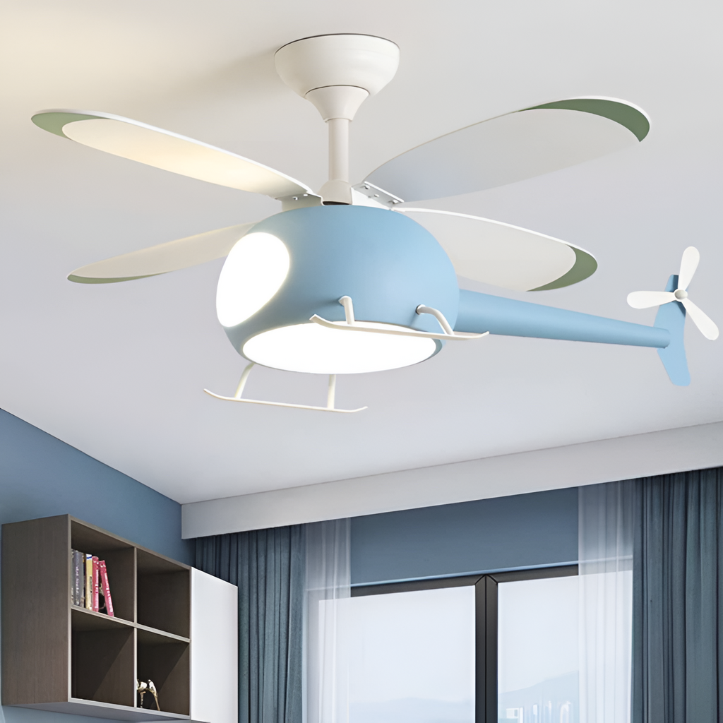 Ventilador de Techo Lúdico Minimalista - Regulable