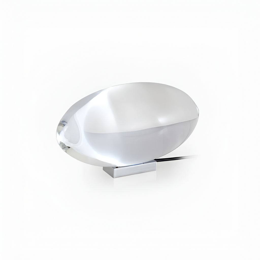 Lámpara Mesa Cristal Minimalista - Escultórica
