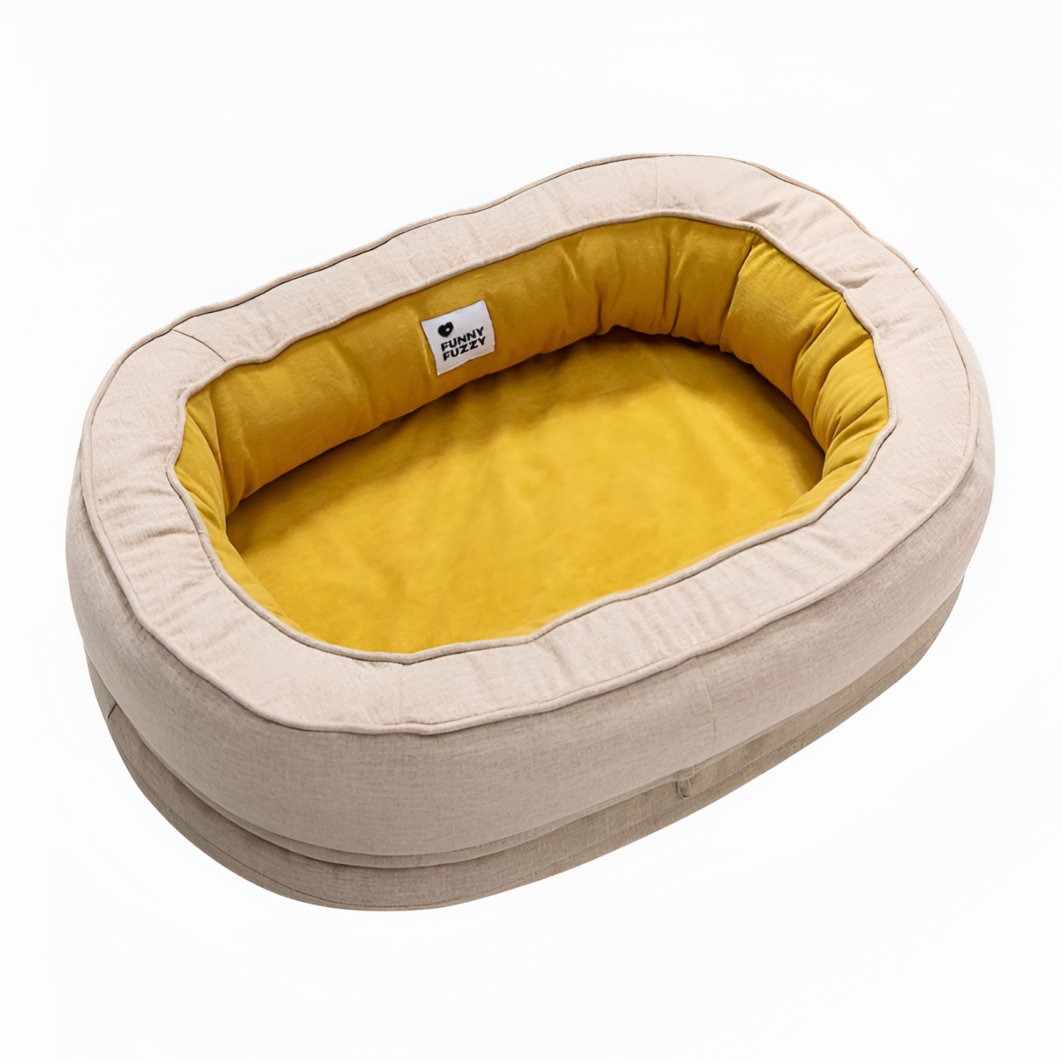 Cama Nido de Felpa para Mascotas - Relajante