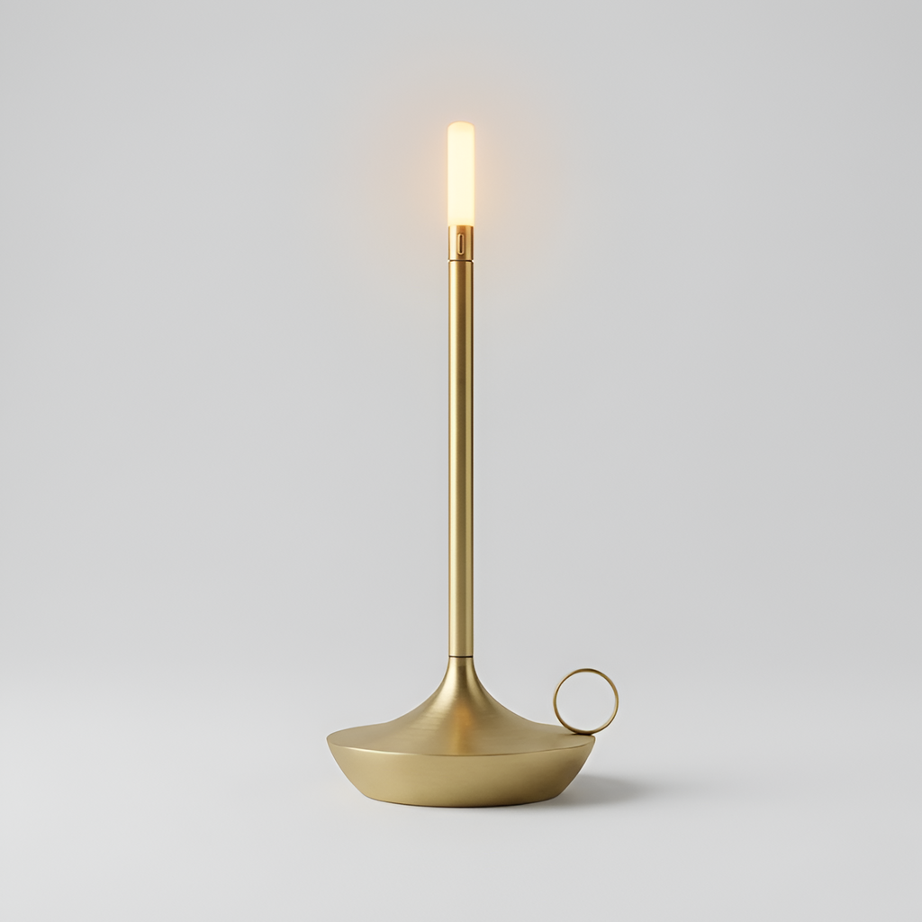 Lámpara de Mesa Cilíndrica – Lámpara Portátil LED