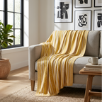 Manta Decorativa Sunleaf Stripe - Manta para arropar