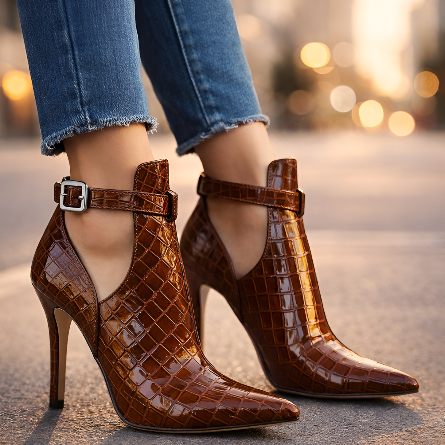 Botines de Tacón Aguja para Mujer - Fiesta de Cumpleaños