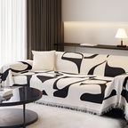 Manta Decorativa para Sofá con Estampado - Decoración Hogar