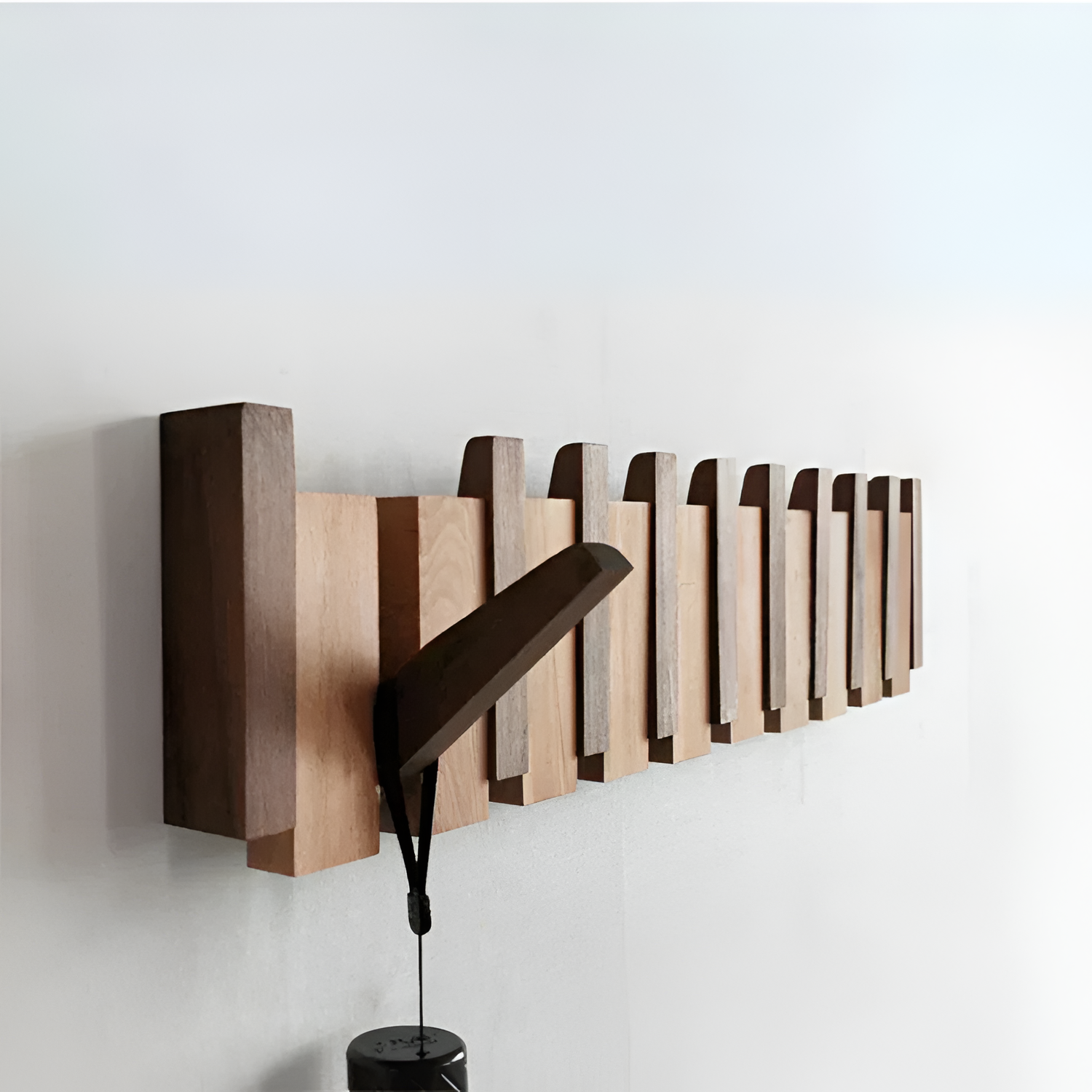 Perchero  Estilo Piano de Pared - Plegable