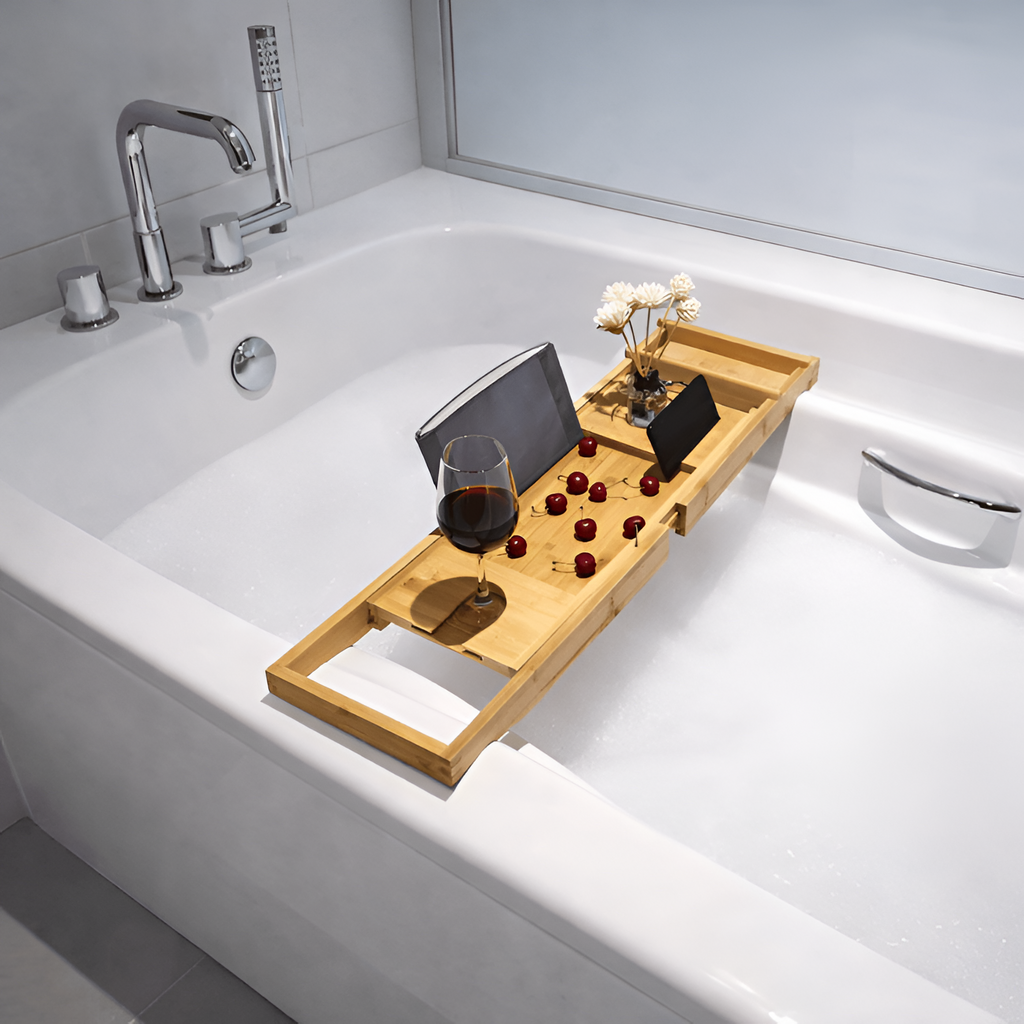 Bandeja Baño Minimalista Ajustable - Convertible
