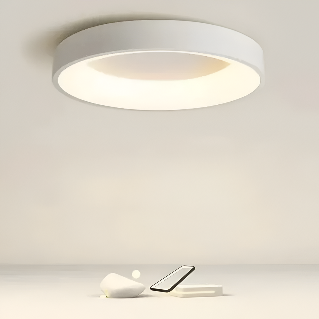 Lámpara LED Circular Nórdica - Techo Interior Minimalista