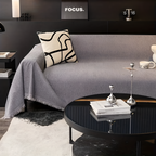 Manta decorativa con diseño en espiga - Multiusos