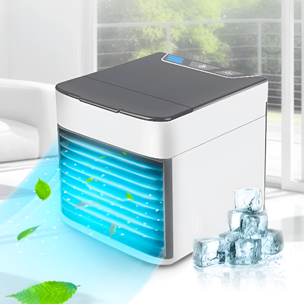Enfriador Evaporativo Compacto Minimalista - Ajustable