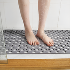 Alfombrilla Antideslizante - Baño y Ducha - Diseño de Círculos