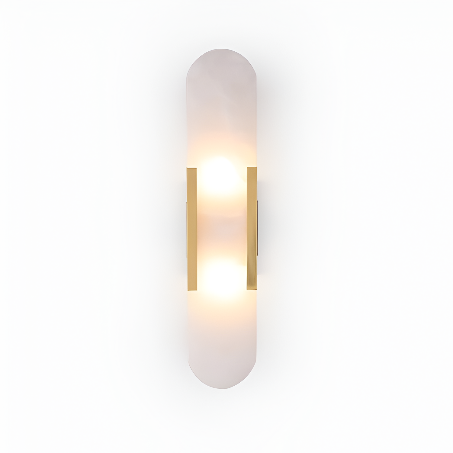 Aplique de Pared Alargado Minimalista - Alabastro