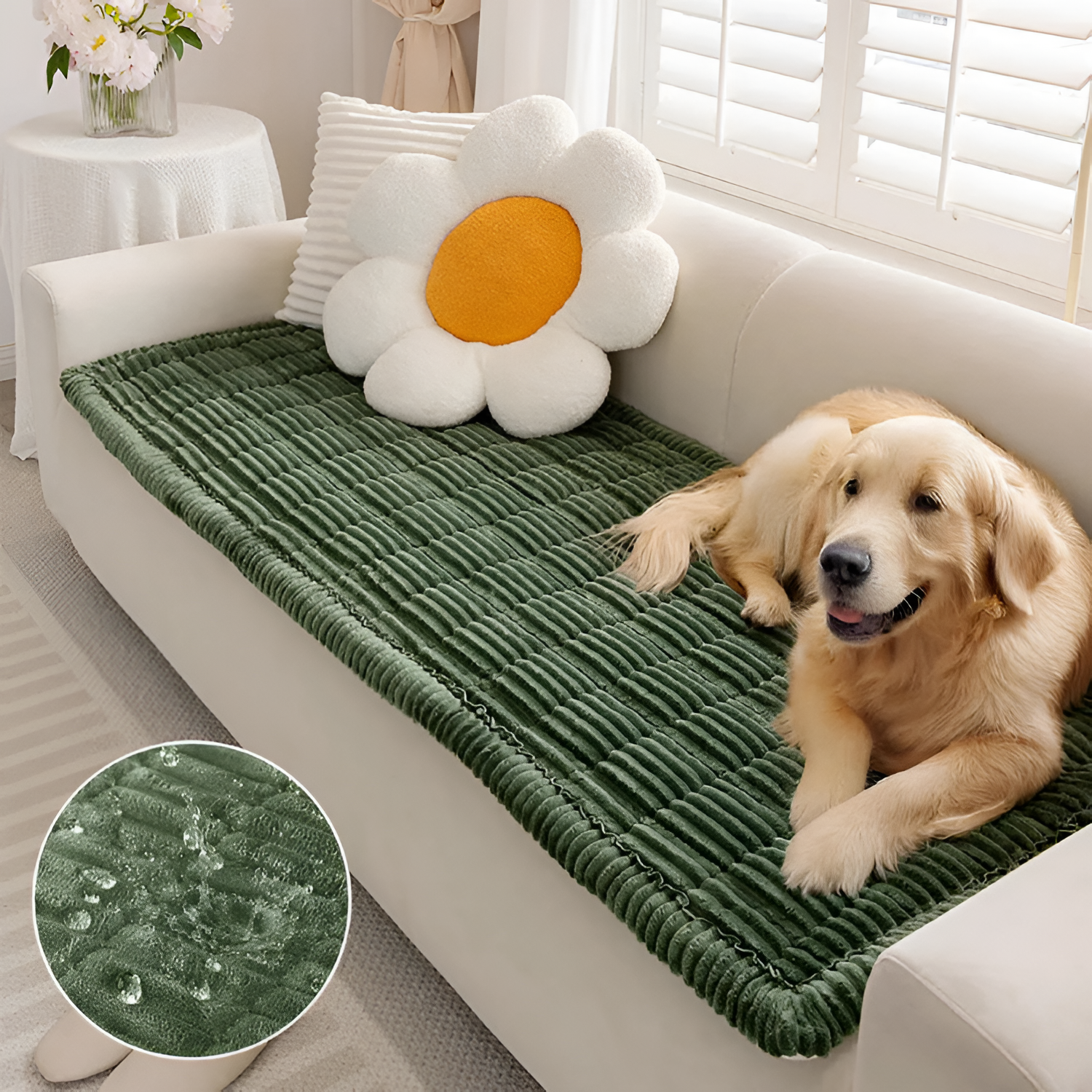 Funda de Sillón Estriada Antideslizante - Listado