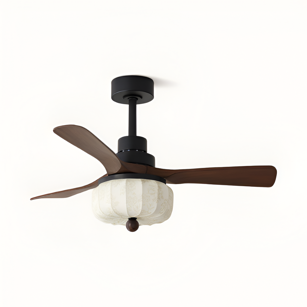 Ventilador de Techo de Madera Vintage - Atenuable