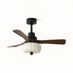 Ventilador de Techo de Madera Vintage - Atenuable