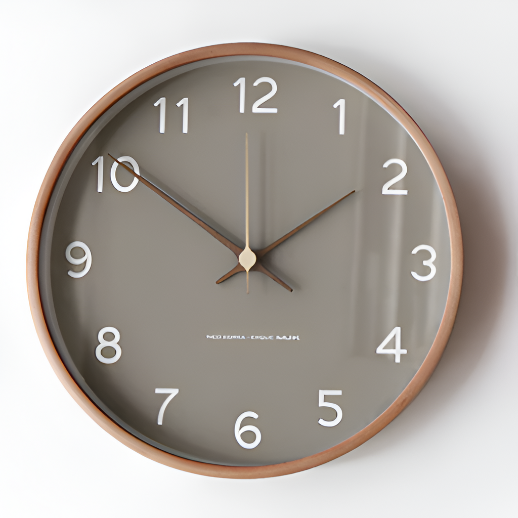 Reloj Pared Silencioso Minimalista - Analógico