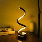 Lámpara Espiral Atenuable Minimalista - Cableada