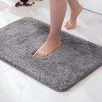 Alfombrilla de baño antideslizante - paño de microfibra absorbente para el hogar