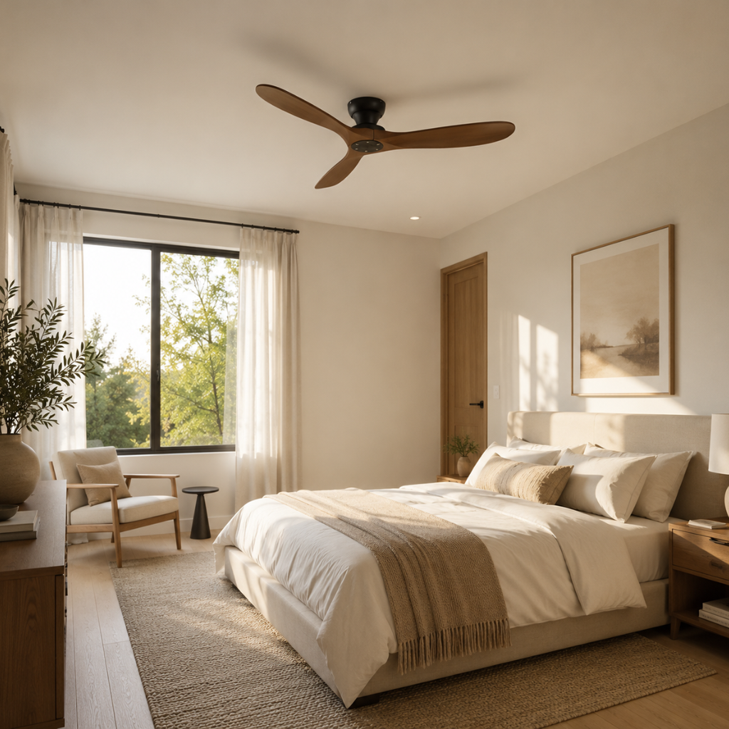 Ventilador De Techo Aero Wood - Elegancia