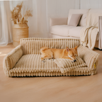Sofá Convertible de Pana para Mascotas