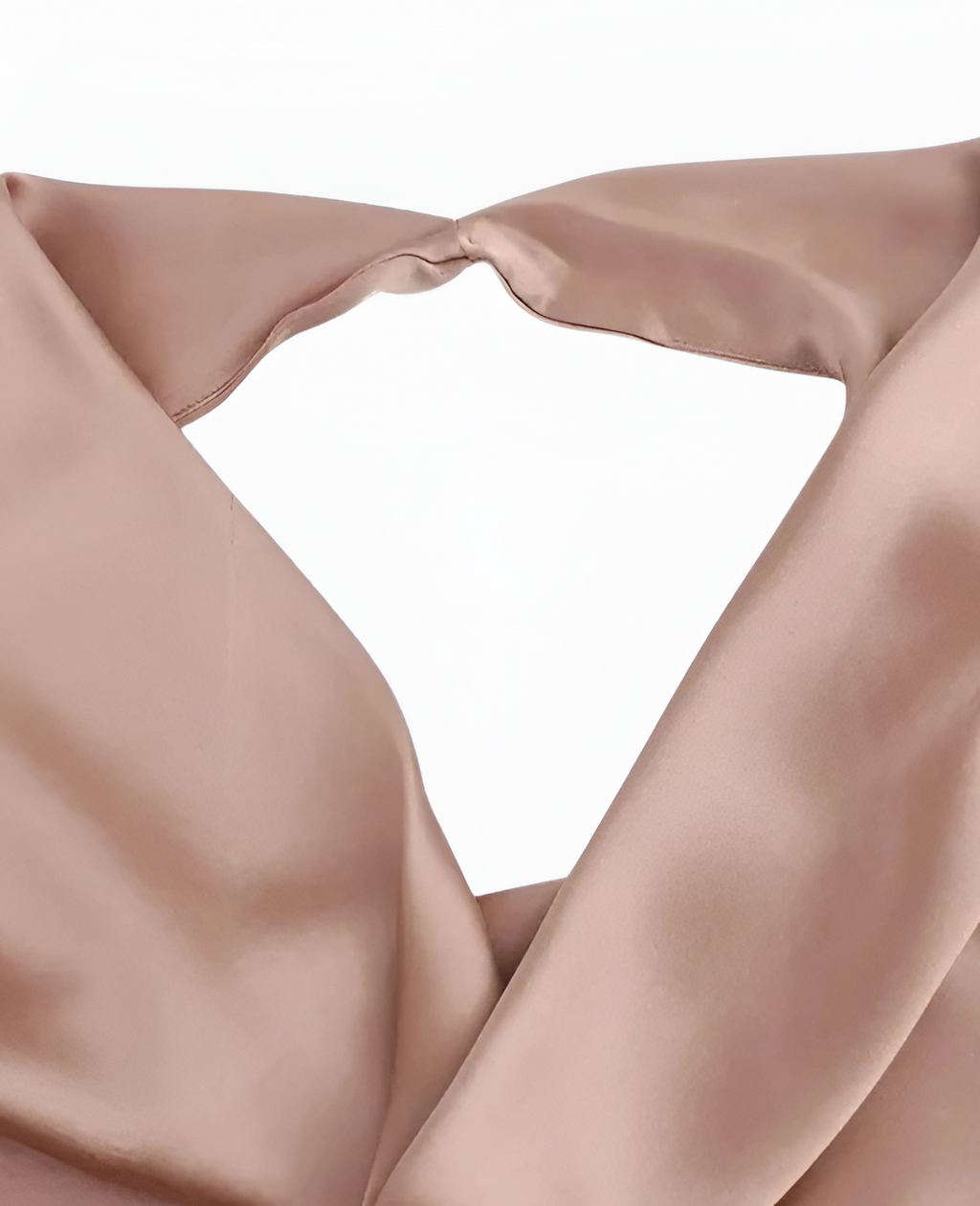 Vestido Largo de Cuello Halter y Cuello Volcado para Mujer - Invitada de Boda