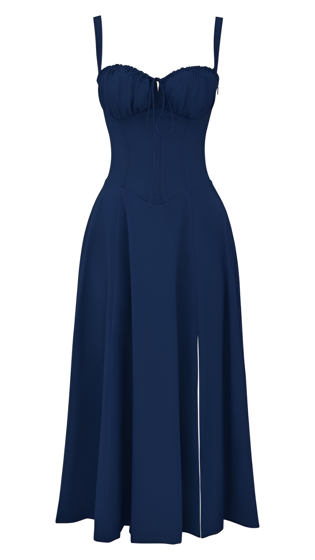 Vestido Midi Corte Línea A Para Mujer - Fiesta De Primavera En El Jardín