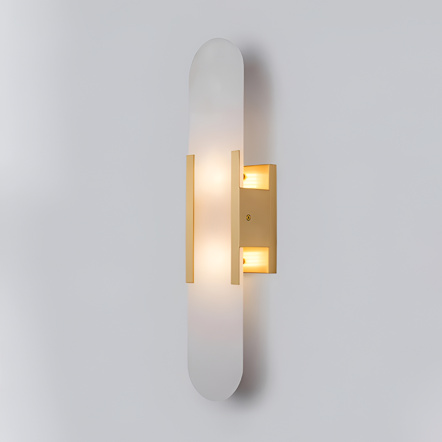 Aplique de Pared Alargado Minimalista - Alabastro