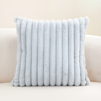 Cojín Decorativo con Relieve - Estilo Neutro Estriado