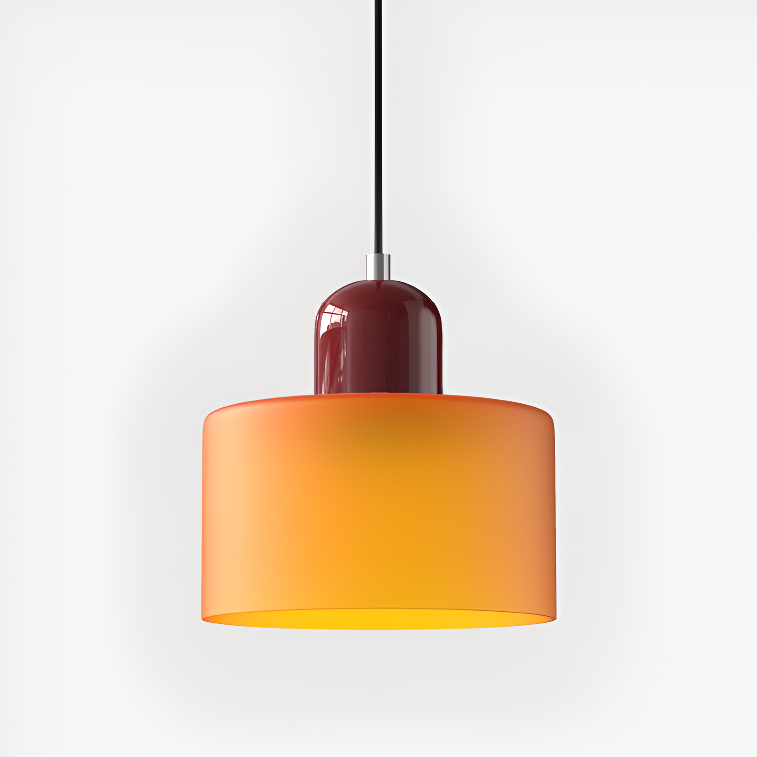 Lámpara Colgante Bicolor Moderna - Luz de Techo Minimalista