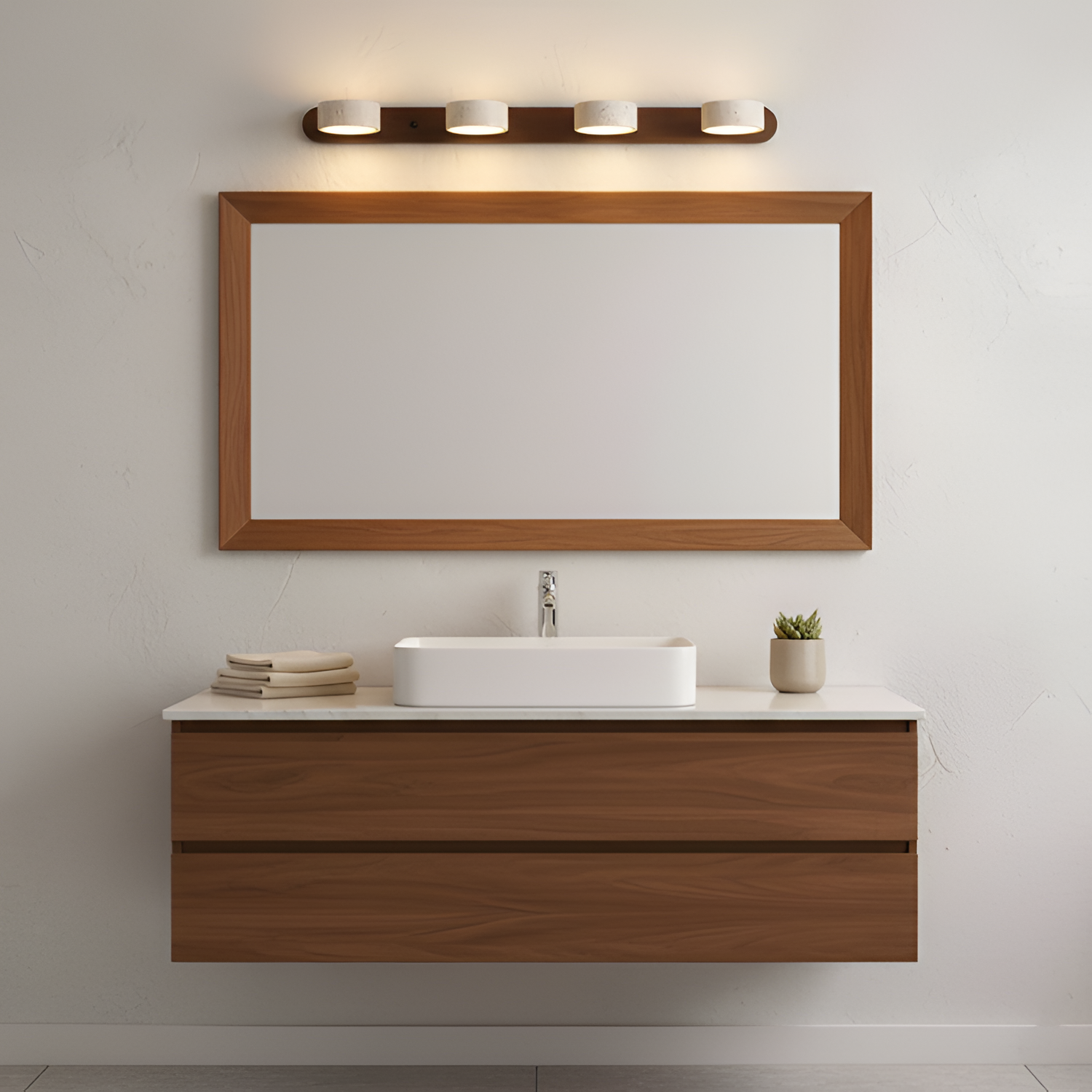 Lámpara de Pared Travertine Minimalista - Ajustable