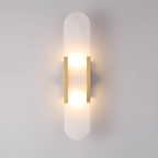 Aplique de Pared Alargado Minimalista - Alabastro