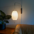 Aplique Pared Minimalista Mid-Century - Brazo Móvil
