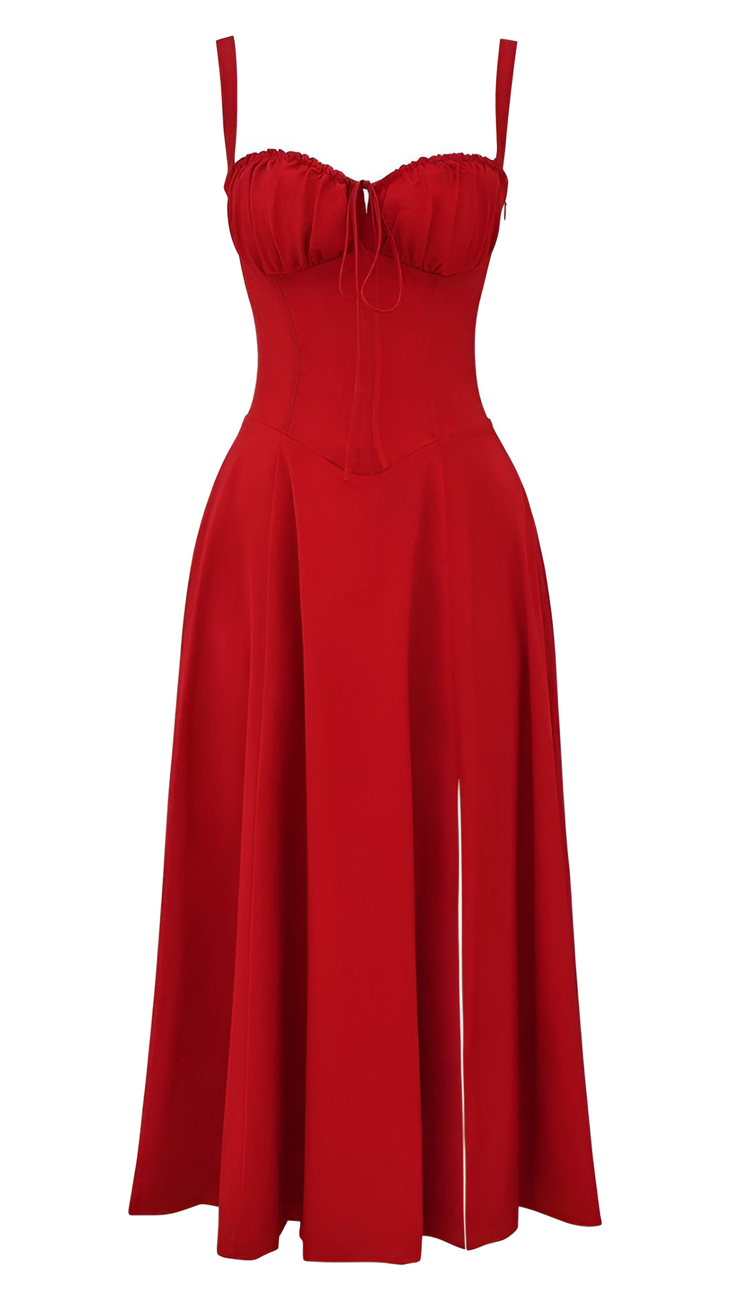 Vestido Midi Corte Línea A Para Mujer - Fiesta De Primavera En El Jardín