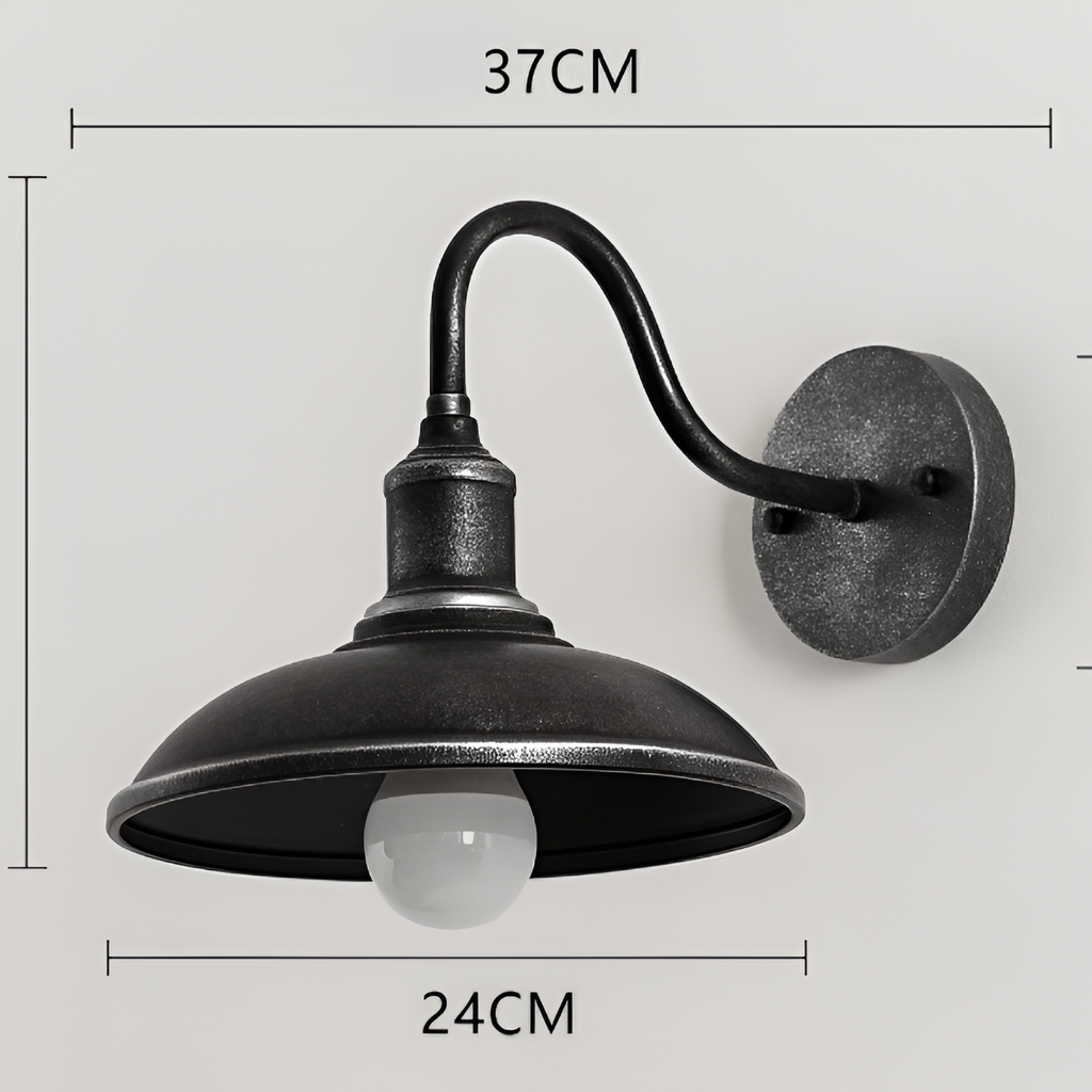 Aplique de Pared Industrial - Vintage
