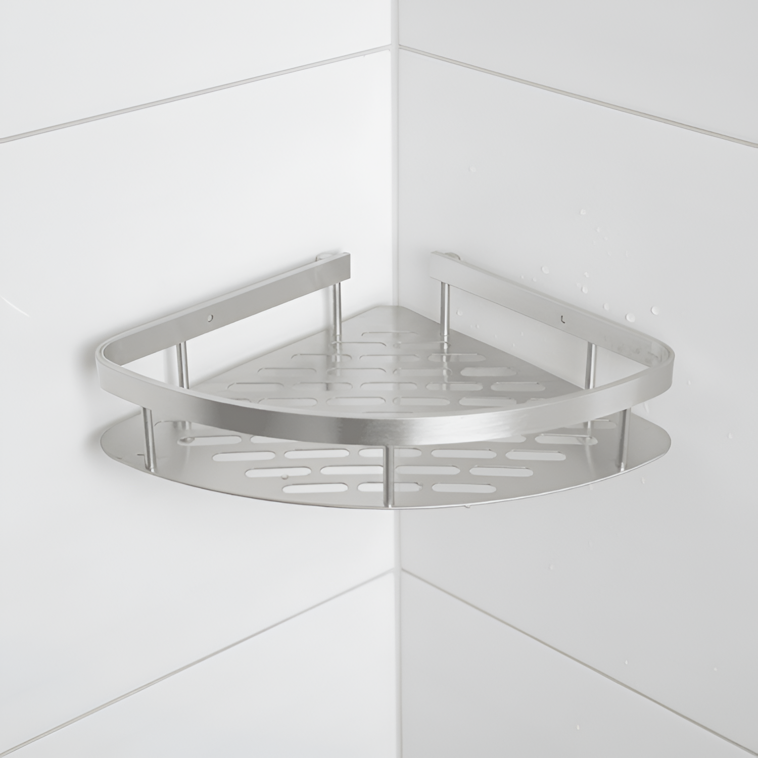 Caddy de Pared Adhesivo Minimalista - Ahorro de Espacio