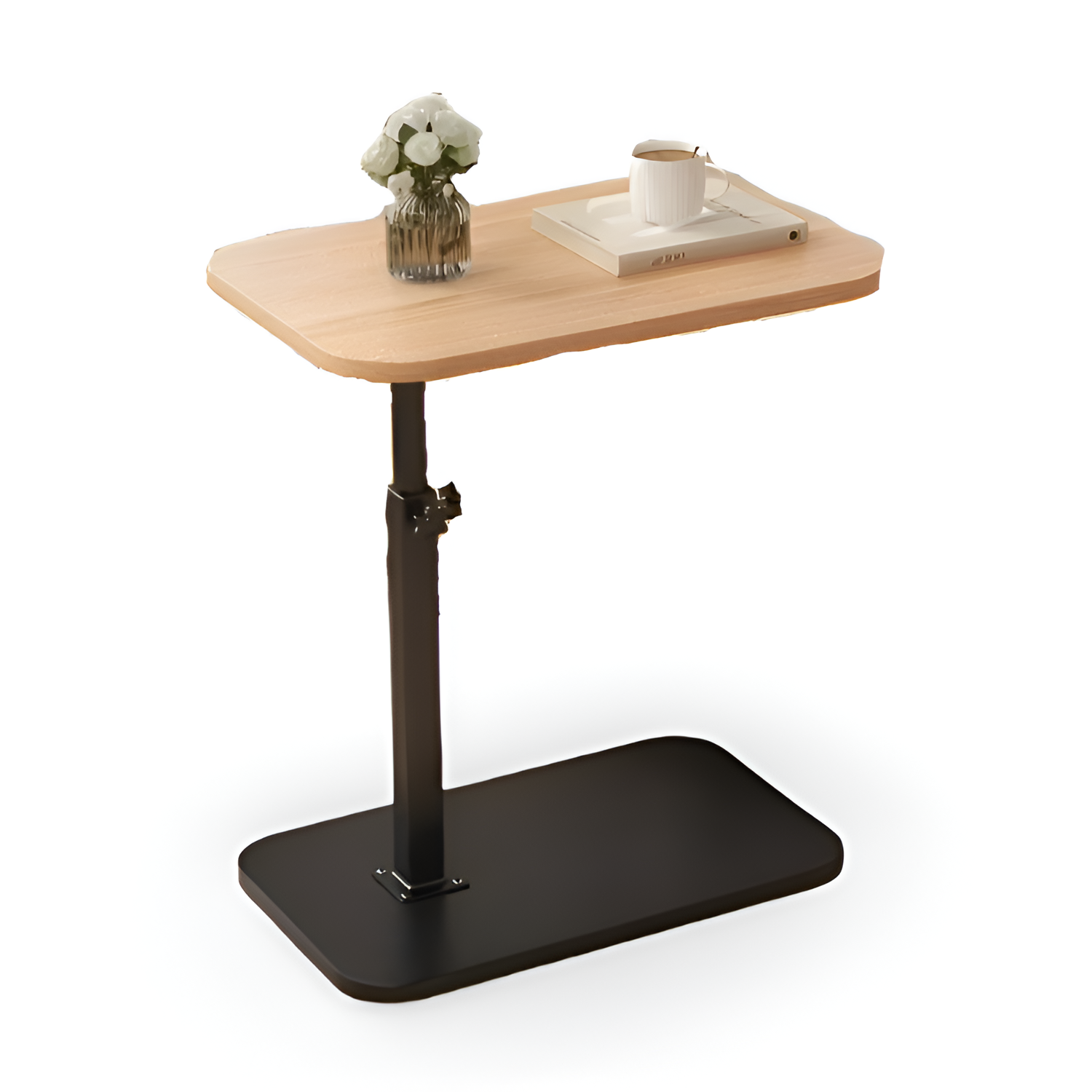 Mesa Lateral Ajustable Minimalista - Funcional