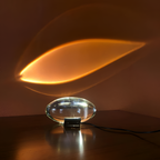 Lámpara Mesa Cristal Minimalista - Escultórica
