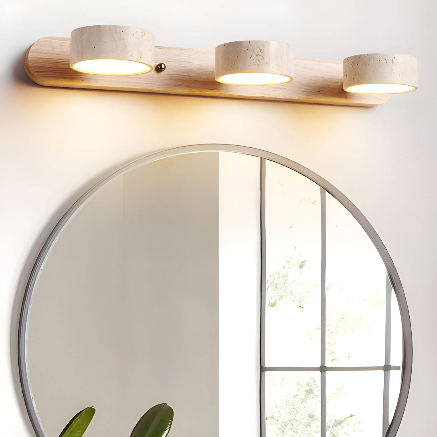 Lámpara de Pared Travertine Minimalista - Ajustable