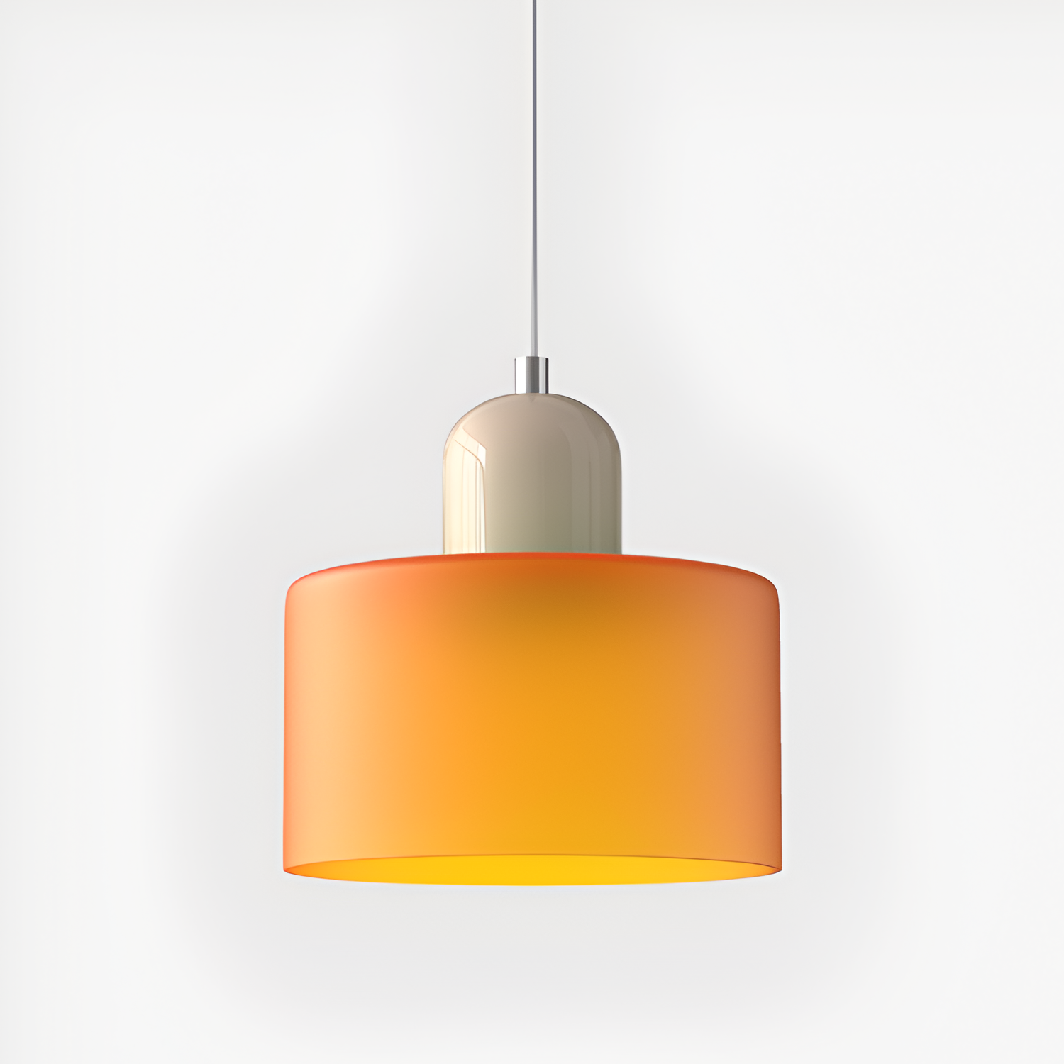 Lámpara Colgante Bicolor Moderna - Luz de Techo Minimalista