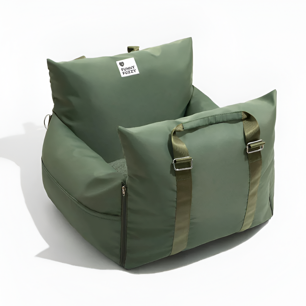 Cama Monocolor Viaje Para Mascotas - Convertible