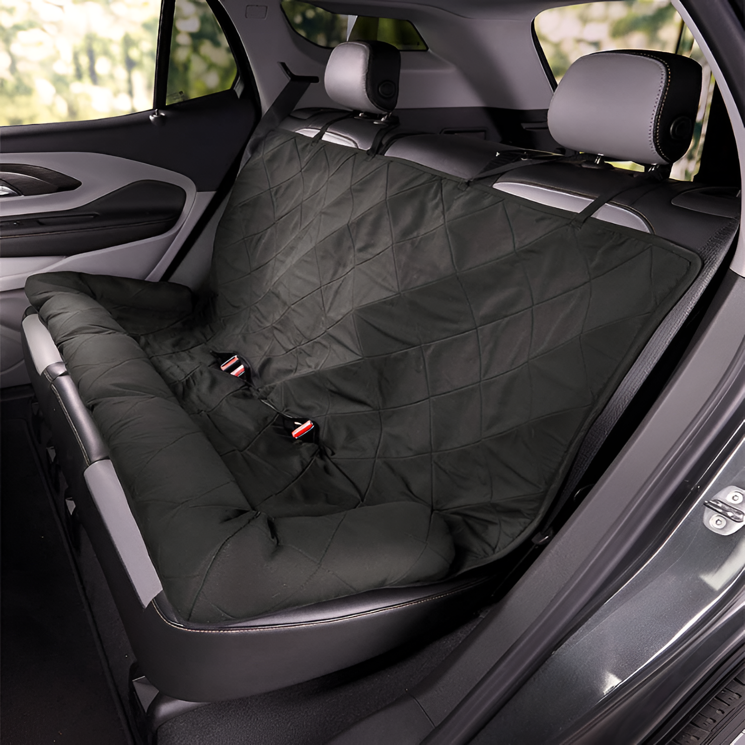 Cama de Coche para Perros de Cojín Sólido - Funcional