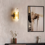 Aplique de Pared Alargado Minimalista - Alabastro