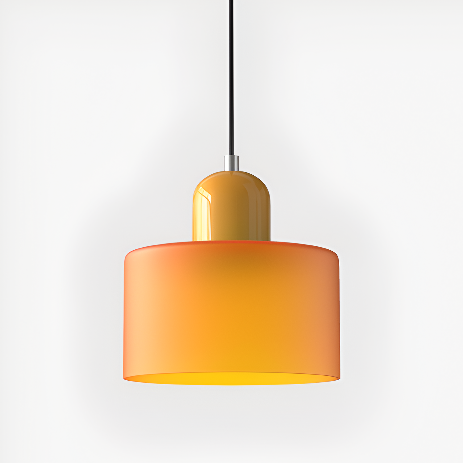 Lámpara Colgante Bicolor Moderna - Luz de Techo Minimalista
