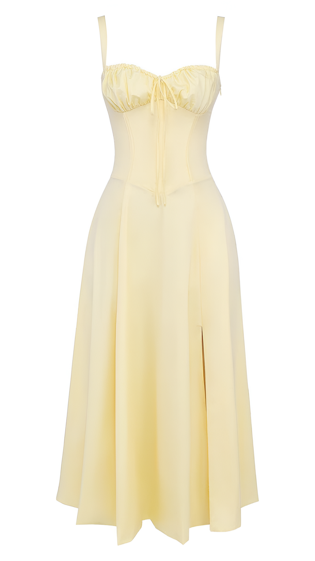 Vestido Midi Corte Línea A Para Mujer - Fiesta De Primavera En El Jardín