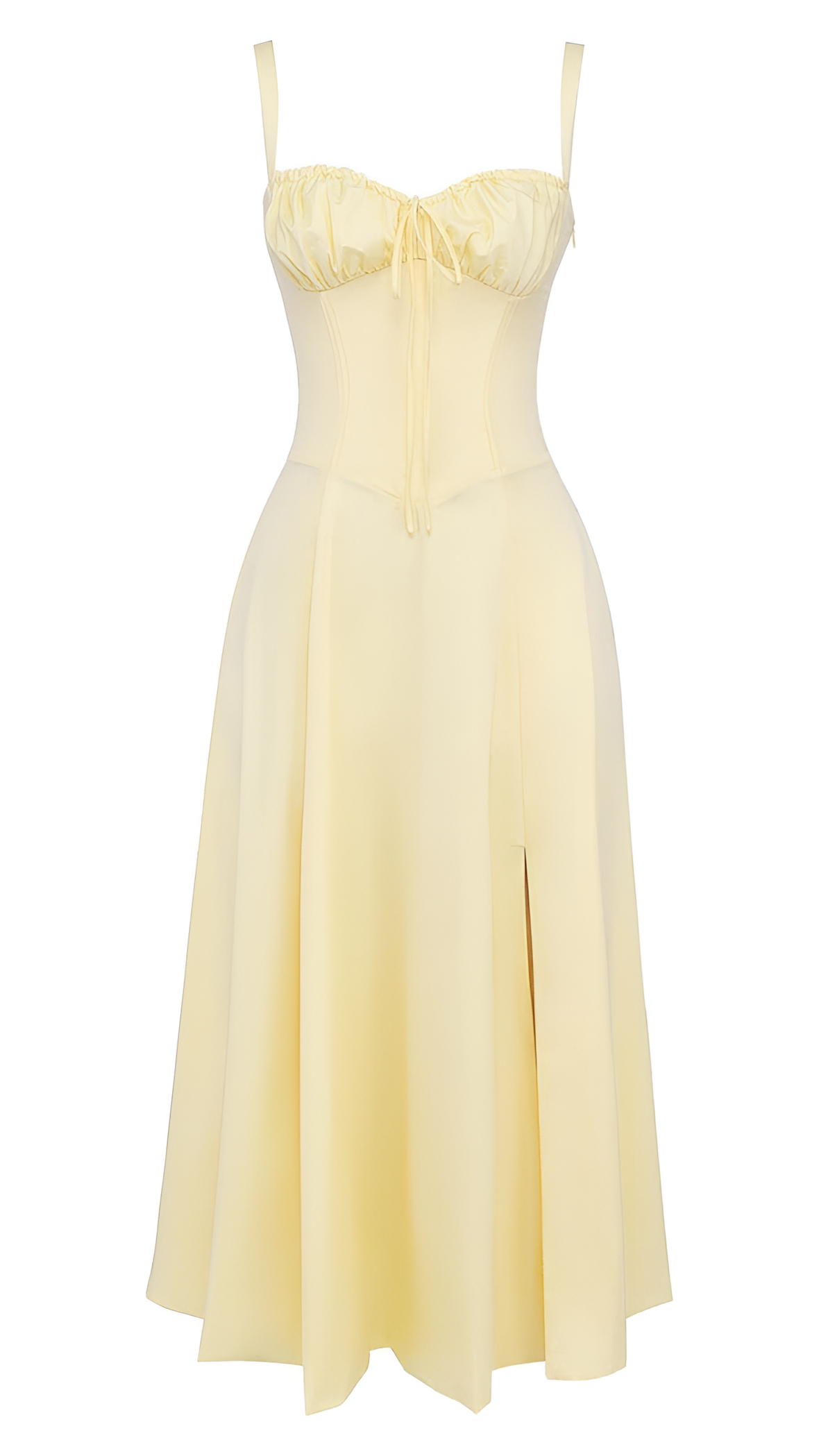 Vestido Midi Corte Línea A Para Mujer - Fiesta De Primavera En El Jardín