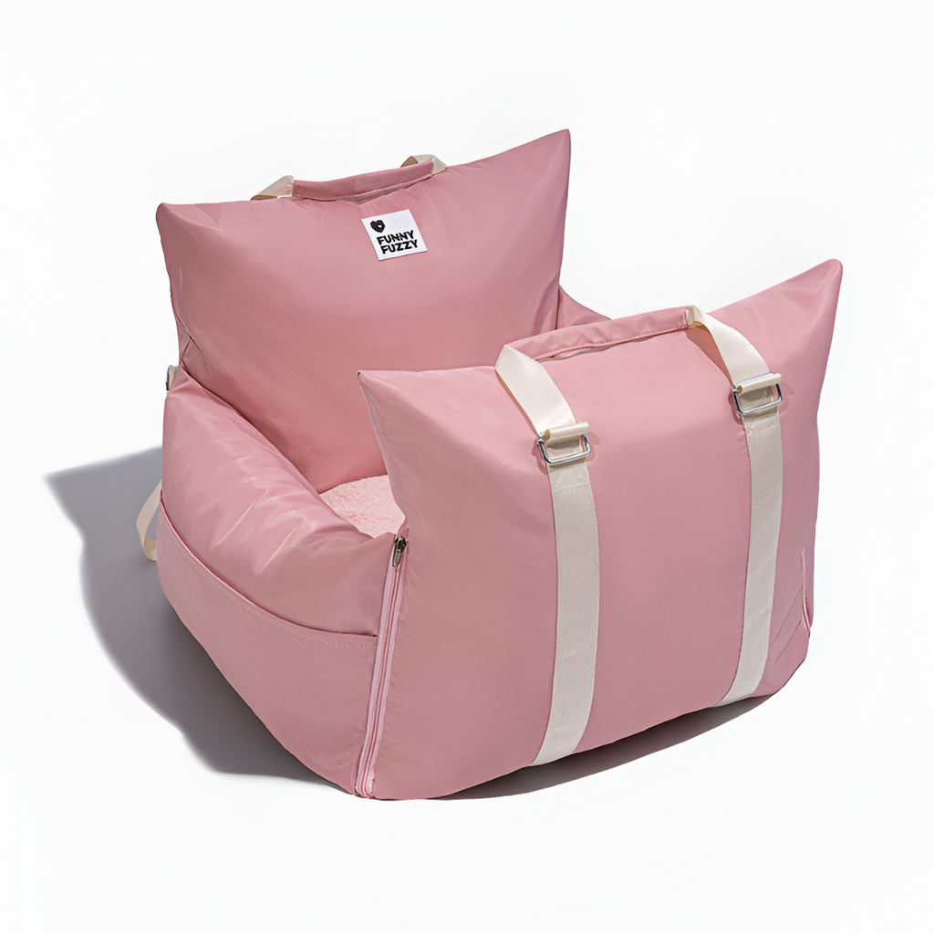 Cama Monocolor Viaje Para Mascotas - Convertible
